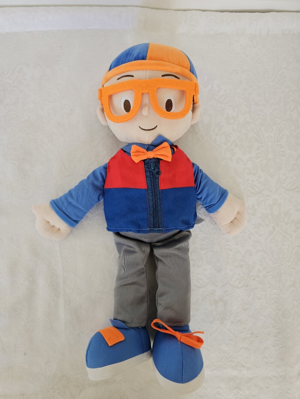 Blippi Get Ready and Play Plush Interactive Talking Doll!